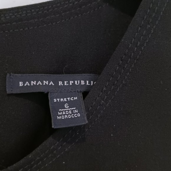 Banana Republic Little Black Dress Size 6 - Picture 2 of 4